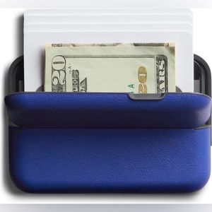 NWB Bellroy Flip Case wallet (COBALT) slim; hardcase; RFID protected; 2 sections